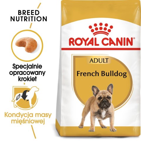 ROYAL CANIN BHN French Bulldog Adult - sucha karma dla psa dorosłego - 9kg Royal Canin ROYAL CANIN BHN French Bulldog Adult - sucha karma dla psa dorosłego - 9kg Royal Canin