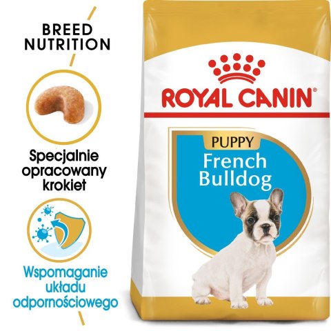 ROYAL CANIN BHN French Bulldog Puppy - sucha karma dla szczeniąt - 3kg Royal Canin ROYAL CANIN BHN French Bulldog Puppy - sucha karma dla szczeniąt - 3kg Royal Canin