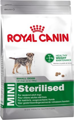 ROYAL CANIN CCN MINI STERILISED - sucha karma dla psa dorosłego - 8kg Royal Canin