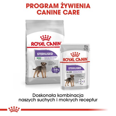 ROYAL CANIN Mini Sterilised - sucha karma dla psa - 1kg Royal Canin ROYAL CANIN Mini Sterilised - sucha karma dla psa - 1kg Royal Canin