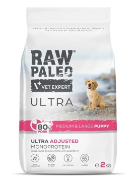 Raw Paleo Ultra Pork Medium&Large Puppy 2kg VetExpert