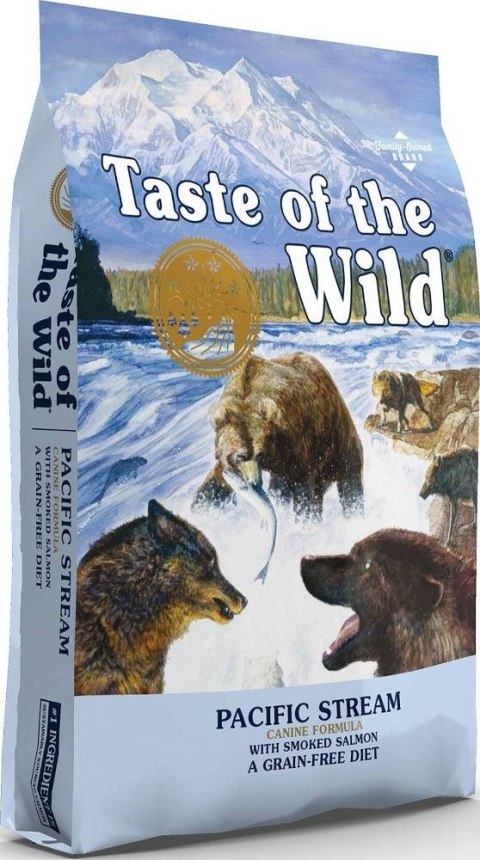 TASTE OF THE WILD Pacific Stream Canine Formula - sucha karma dla psa - 12,2 kg Taste of the Wild TASTE OF THE WILD Pacific Stream Canine Formula - sucha karma dla psa - 12,2 kg Taste of the Wild