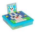 Układanka kreatywna logiczna klocki puzzle mozaika 175 elementów Kik Sp. z o. o. Sp. k.