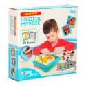 Układanka kreatywna logiczna klocki puzzle mozaika 175 elementów Kik Sp. z o. o. Sp. k.