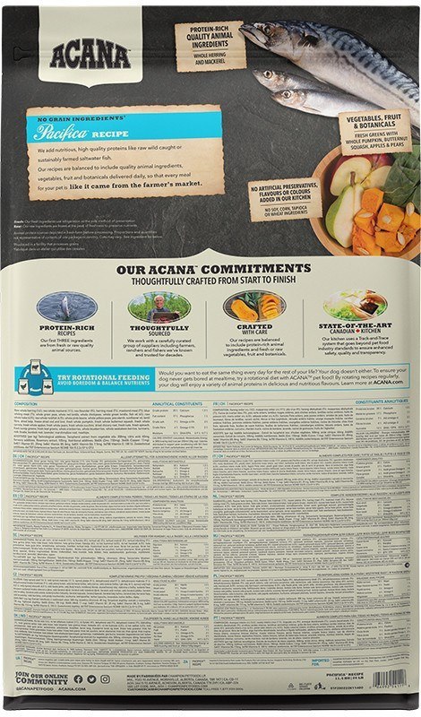 ACANA Highest Protein Pacifica Dog - sucha karma dla psa - 6 kg ACANA ACANA Highest Protein Pacifica Dog - sucha karma dla psa - 6 kg ACANA