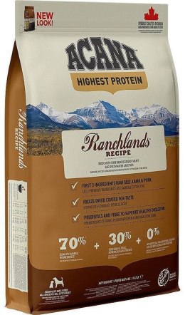 ACANA Highest Protein Ranchlands Dog - sucha karma dla psa - 6 kg ACANA
