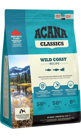 ACANA Wild Coast Dog 2kg (N) ACANA