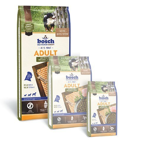 BOSCH Adult Fresh Poultry & Millet - świeży kurczak i orkisz - sucha karma dla psa - 15 kg Bosch