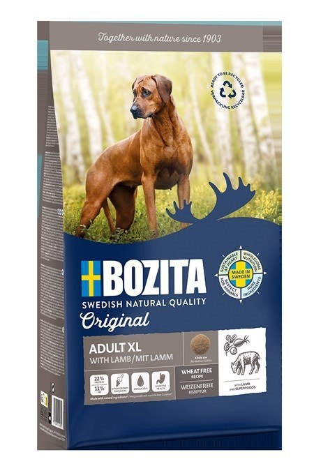 Bozita Original Adult XL z Jagnięciną - sucha karma dla psa - 12 kg BOZITA