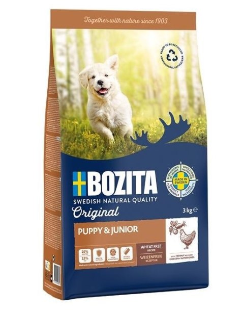 Bozita Original Puppy&Junior - 3kg BOZITA Bozita Original Puppy&Junior - 3kg BOZITA