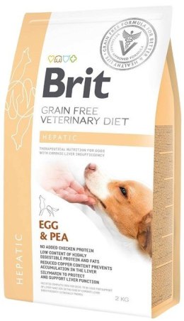 Brit GrainFree Hepatic dla psów z niewydolnością wątroby 2kg Brit