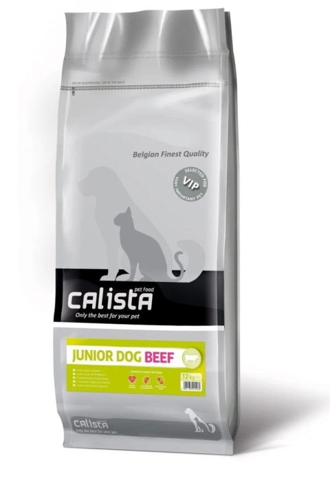 CALISTA - Wołowina szczeniak - sucha karma dla psa -12kg CALISTA CALISTA - Wołowina szczeniak - sucha karma dla psa -12kg CALISTA
