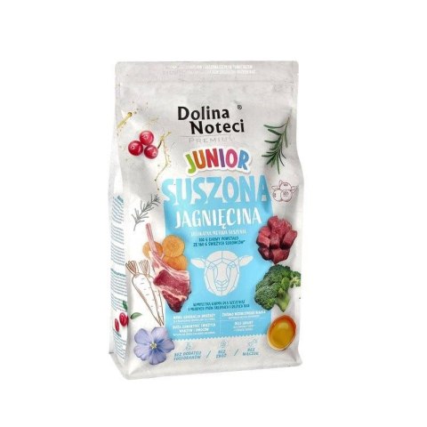 Dolina Noteci Premium Junior Suszona Jagnięcina - suszona karma dla szczeniąt - 4 kg DOLINA NOTECI Dolina Noteci Premium Junior Suszona Jagnięcina - suszona karma dla szczeniąt - 4 kg DOLINA NOTECI