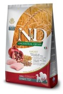 FARMINA N&D Ancestral Grain Chicken & Pomegranate Light Medium & Maxi - sucha karma dla psa - 12kg Farmina