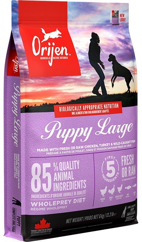 ORIJEN Puppy Large - sucha karma dla szczeniąt dużych ras - 6kg Orijen ORIJEN Puppy Large - sucha karma dla szczeniąt dużych ras - 6kg Orijen