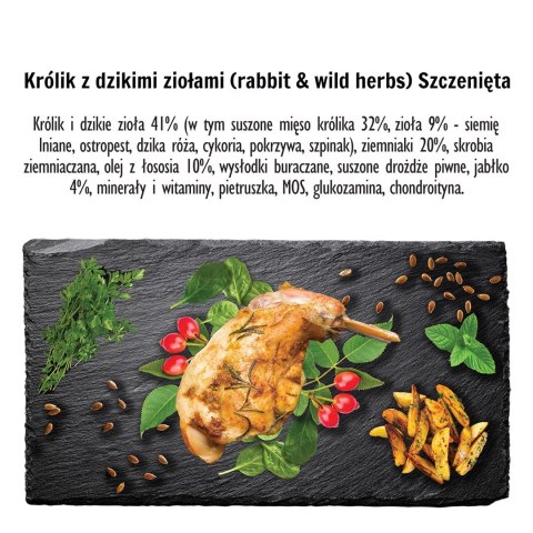 Paka Zwierzaka Seventh Heaven Królik z dzikimi ziołami PUPPY S 1,5kg PAKA ZWIERZAKA Paka Zwierzaka Seventh Heaven Królik z dzikimi ziołami PUPPY S 1,5kg PAKA ZWIERZAKA