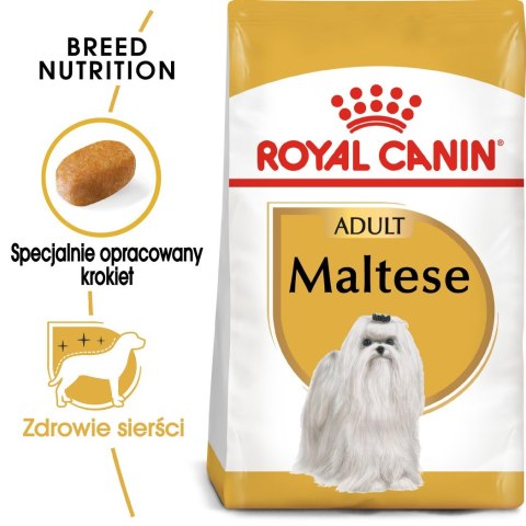 ROYAL CANIN BHN Maltese Adult - sucha karma dla psa dorosłego - 1,5kg Royal Canin ROYAL CANIN BHN Maltese Adult - sucha karma dla psa dorosłego - 1,5kg Royal Canin