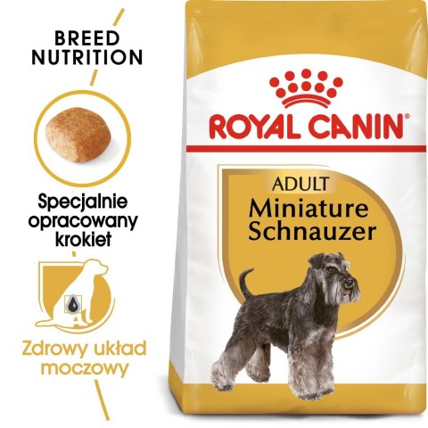 ROYAL CANIN BHN Miniature Schnauzer Adult - sucha karma dla psa dorosłego - 3kg Royal Canin ROYAL CANIN BHN Miniature Schnauzer Adult - sucha karma dla psa dorosłego - 3kg Royal Canin