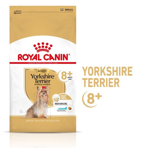 ROYAL CANIN BHN Yorkshire Ageing 8+ - sucha karma dla psa starszego - 1,5kg Royal Canin ROYAL CANIN BHN Yorkshire Ageing 8+ - sucha karma dla psa starszego - 1,5kg Royal Canin