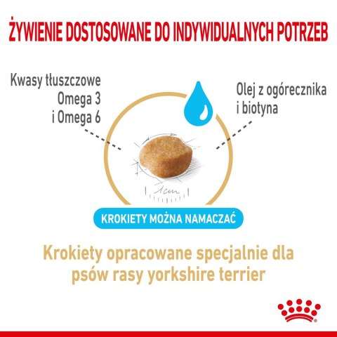 ROYAL CANIN BHN Yorkshire Ageing 8+ - sucha karma dla psa starszego - 1,5kg Royal Canin ROYAL CANIN BHN Yorkshire Ageing 8+ - sucha karma dla psa starszego - 1,5kg Royal Canin
