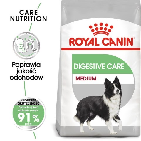 ROYAL CANIN CCN MEDIUM DIGESTIVE CARE - sucha karma dla psa dorosłego - 3kg Royal Canin ROYAL CANIN CCN MEDIUM DIGESTIVE CARE - sucha karma dla psa dorosłego - 3kg Royal Canin
