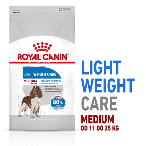 ROYAL CANIN CCN MEDIUM LIGHT WEIGHT CARE - sucha karma dla psa dorosłego - 3kg Royal Canin ROYAL CANIN CCN MEDIUM LIGHT WEIGHT CARE - sucha karma dla psa dorosłego - 3kg Royal Canin