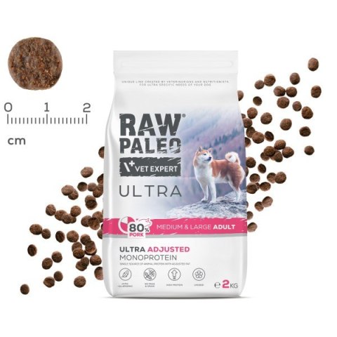 Raw Paleo Ultra Pork Medium&Large Adult 10kg VetExpert Raw Paleo Ultra Pork Medium&Large Adult 10kg VetExpert