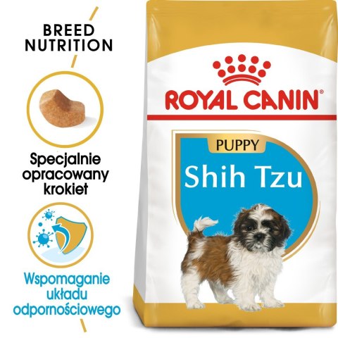 Royal Canin BHN Shih Tzu Puppy - sucha karma dla szczeniąt - 1,5kg Royal Canin Royal Canin BHN Shih Tzu Puppy - sucha karma dla szczeniąt - 1,5kg Royal Canin
