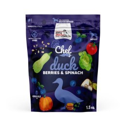 SYTA MICHA Karma sucha kaczka, jagody i szpinak 1,5kg pies SYTA MICHA
