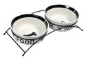 TRIXIE Miski ceramiczne na stojaku Eat on Feet 24641 TRIXIE