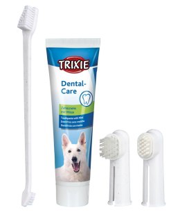 TRIXIE Zestaw do czyszczenia zębów dla psa TRIXIE
