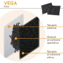VEGA FILTER - filtr węglowy do fontanny - 2 sztuki FERPLAST