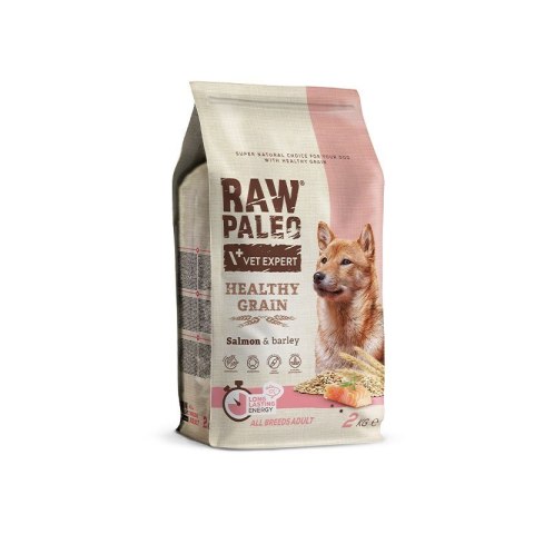 VetExpert Raw Paleo Healthy Grain Salmon&Barley Adult - Karma sucha dla psów - 2kg VetExpert VetExpert Raw Paleo Healthy Grain Salmon&Barley Adult - Karma sucha dla psów - 2kg VetExpert