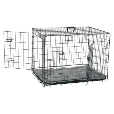 ZOLUX NOMAD 2w1 M - kennelowa klatka z dywanikiem - dla psa 76x53x59cm ZOLUX ZOLUX NOMAD 2w1 M - kennelowa klatka z dywanikiem - dla psa 76x53x59cm ZOLUX